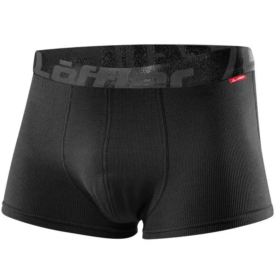 Термобелье loffler light m's hr. boxershorts transtex black, фотография 20