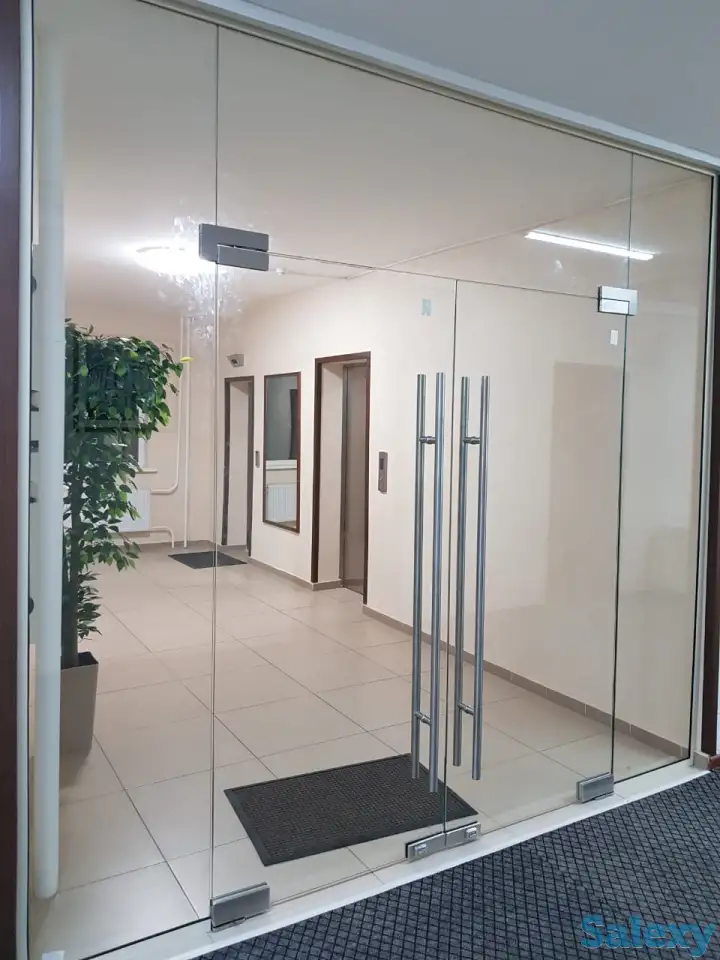 Офисные перегородки, перила, тонировка и ролл шторы, фотография 3