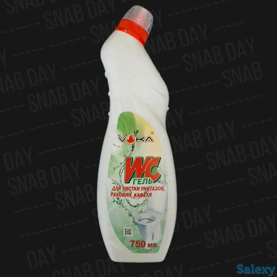 Дезинфицирующее средство для сантехники WG gel (Лимонная свежесть), фотография 1