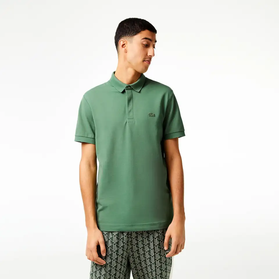 Мужское поло lacoste paris polo regular fit, фотография 1