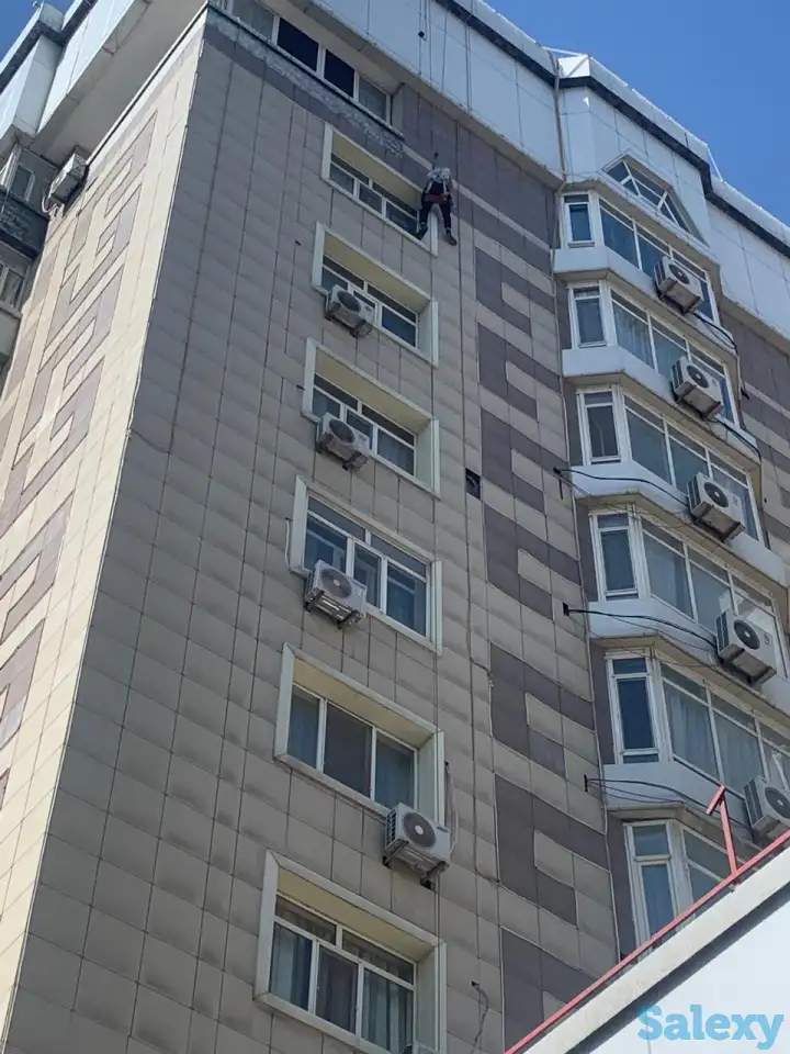 Альпинисты. Промышленный альпинизм. Высотные работы., фотография 4