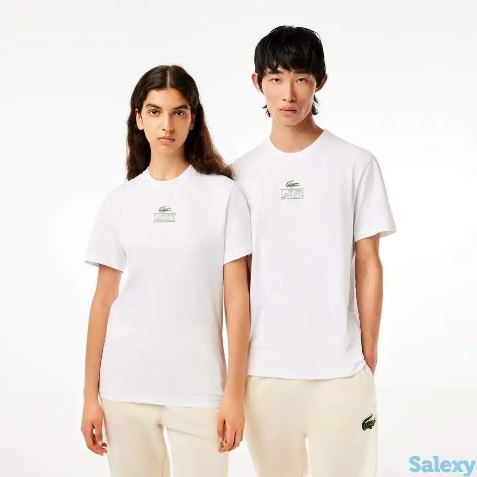 Футболка lacoste unisex, фотография 1