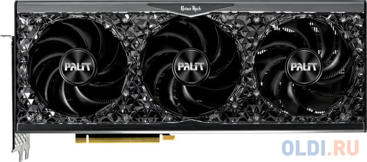 Видеокарта palit nvidia geforce rtx 4090 gamerock omniblack 24576mb ned4090019sb-1020q, фотография 1