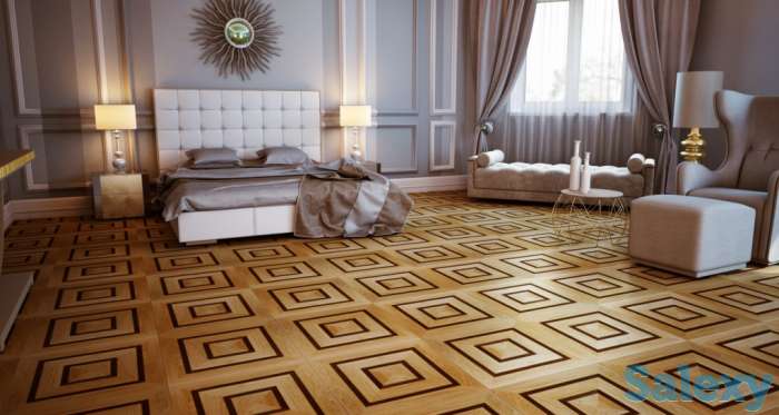 Паркет, модульный паркет, фотография 1