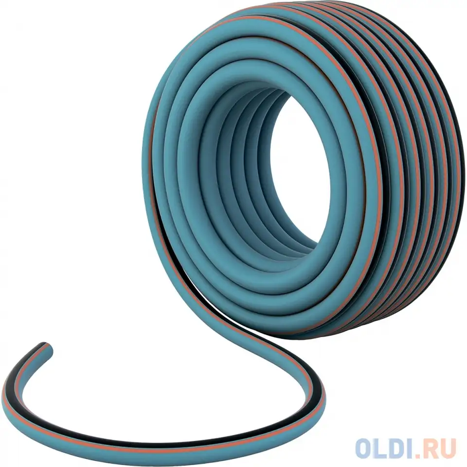 Шланг palisad 67605  поливочный армированный aquapro 3/4 50м  luxe, фотография 1