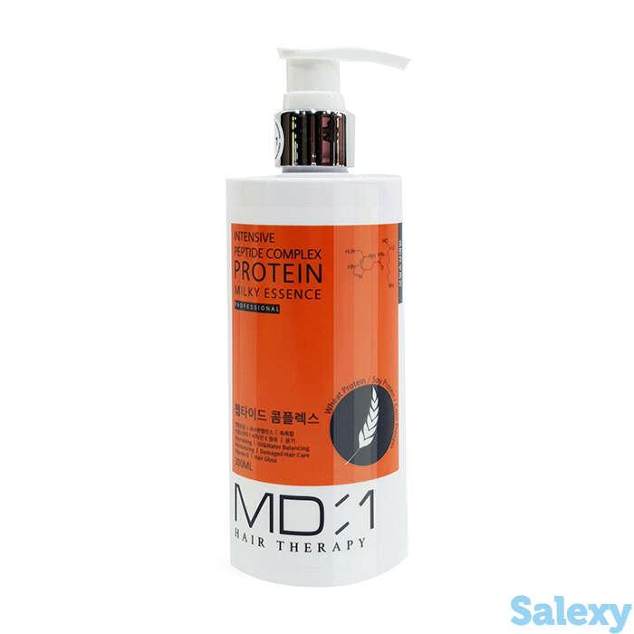 Эссенция для волос med:b md:1 intensive peptide protein milky essence (300 мл), фотография 1