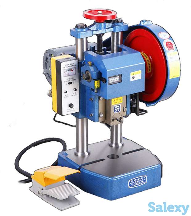 JB04-0.5T пресс электрический настольный с педалью, с усилием 0.5 т., фотография 1