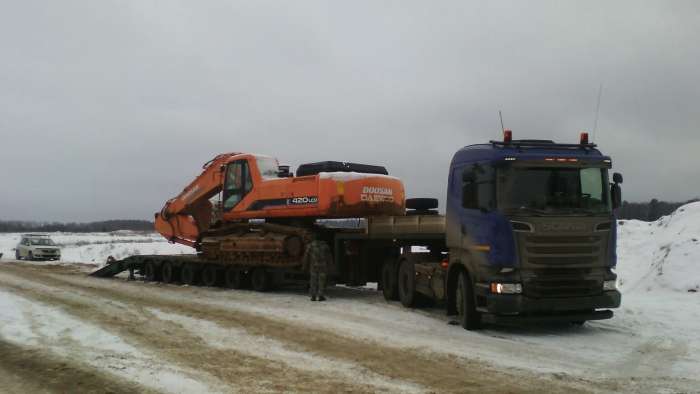 Аренда трал тяжеловоз 77 тонн, фотография 3