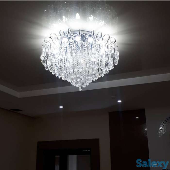 Установка сборка люстры, фотография 5