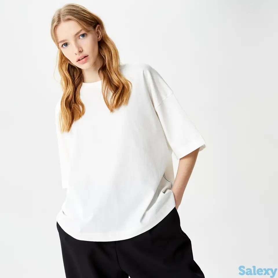 Футболка lacoste oversize fit, фотография 1