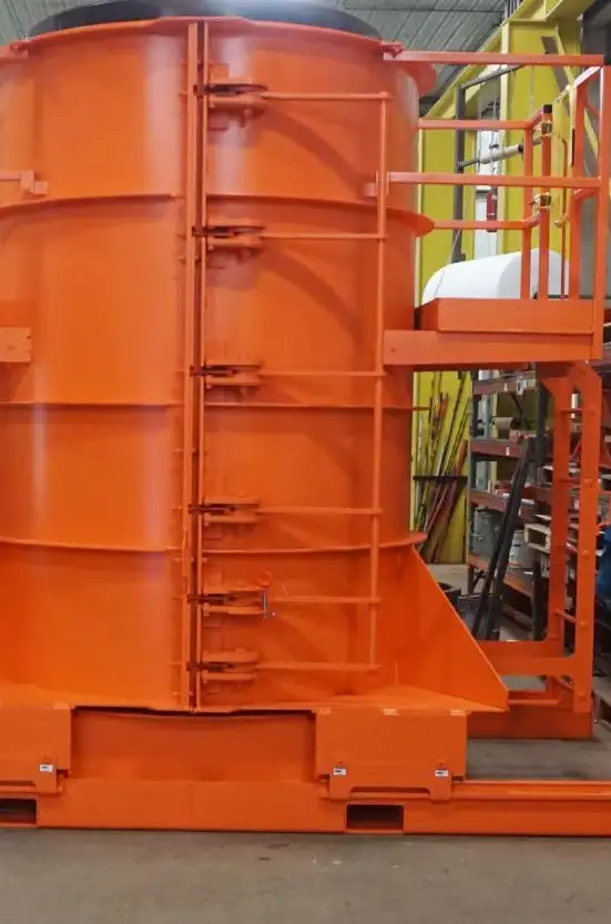 Оборудование для производства бетонных колодцев, труб, колец и оснований люка, Afinitas., фотография 7