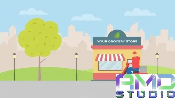 Ролик для супермаркетов с доставкой еды на заказ в Астане(DELIVERY_2), фотография 1