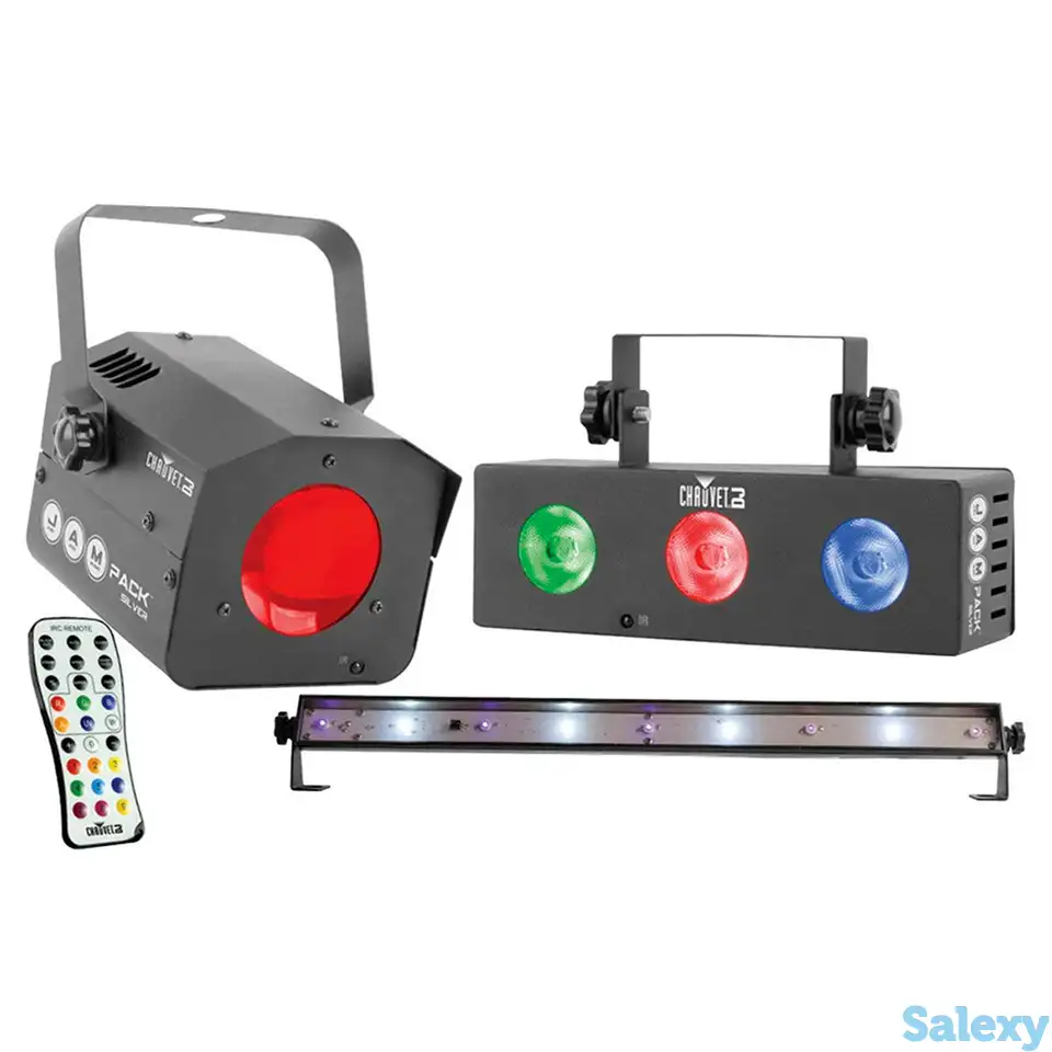 Световой прибор chauvet-dj jam pack silver, фотография 1