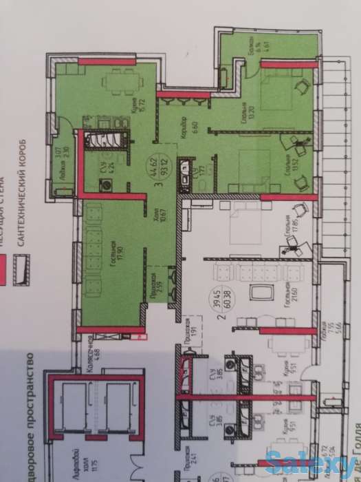 Трёхкомнатная квартира в ЖК 7Я с шикарным видом, Тауельсыздык 21/9, фотография 5