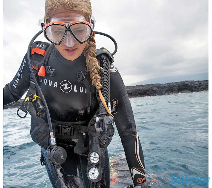 Жилет-компенсатор wave 2016, black/charcoal/orange,, фотография 9