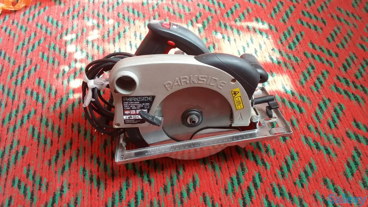 Пила циркулярная,дисковая,пчелка оригинал parkside, фотография 1
