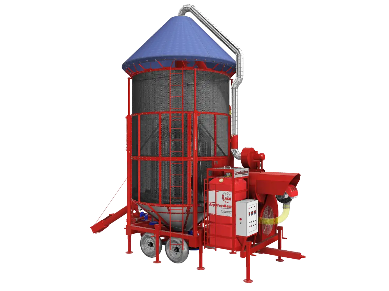 Мобильная зерносушилка атм-20, фотография 1