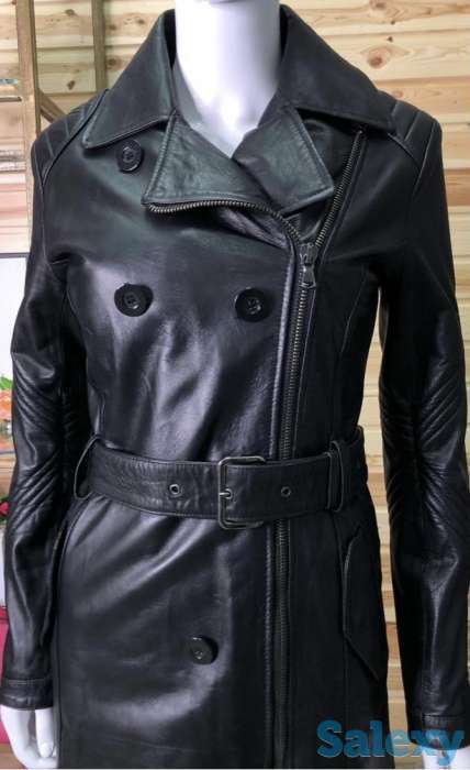 Стильное кожаное пальто Loriblu, фотография 1