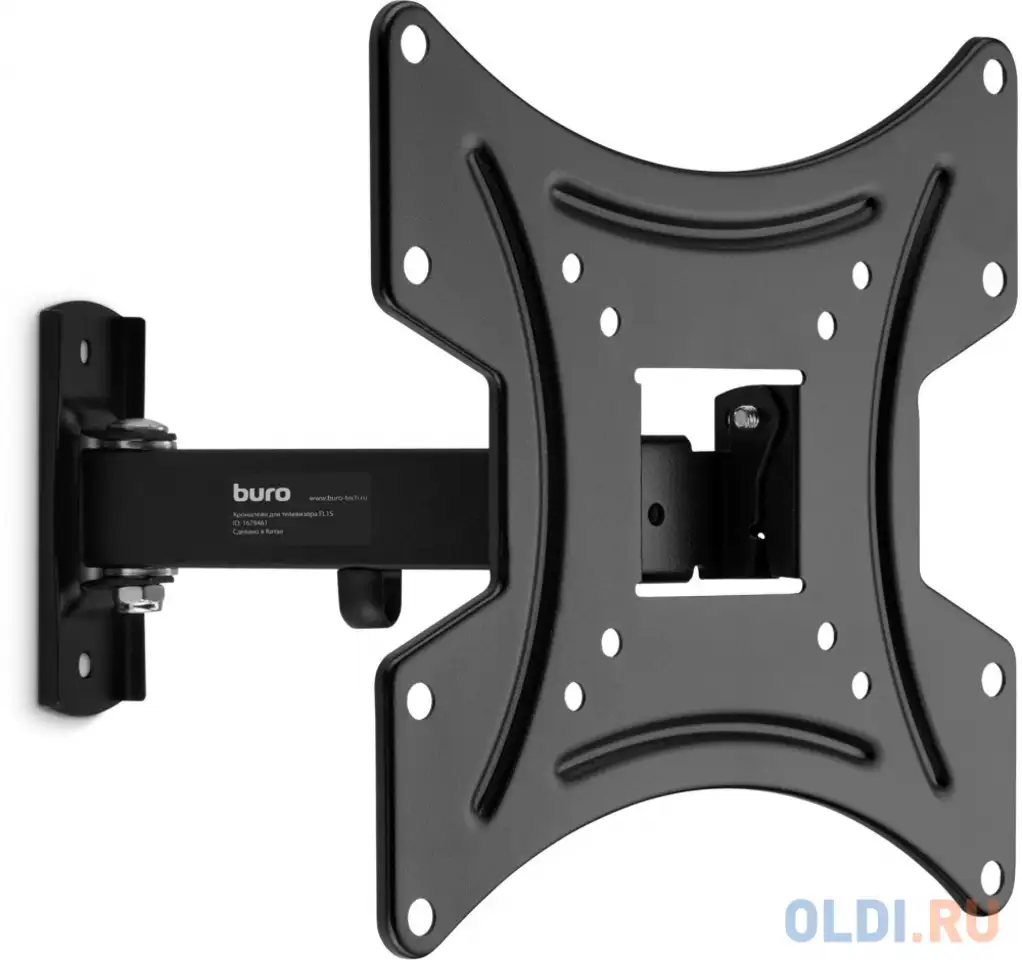 Кронштейн для телевизора buro fl1s черный 20