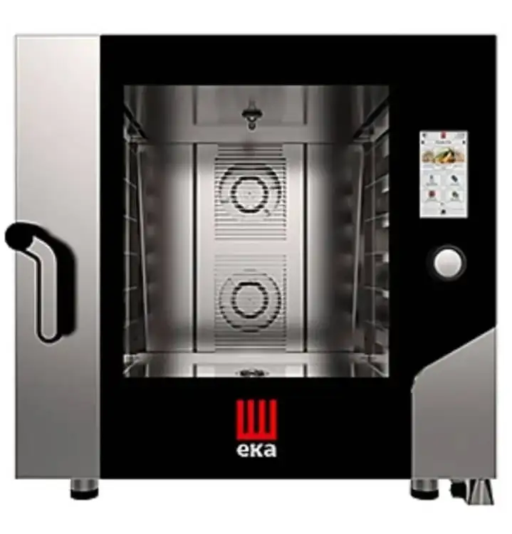 Конвекционная печь Tecnoeka MKF 664 TS серии Millennial Touch Screen Bakery  Pastry предназначена для приготовления шир, фотография 1