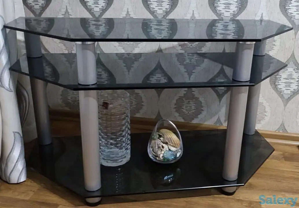 Продам стеклянную тумбу, фотография 1