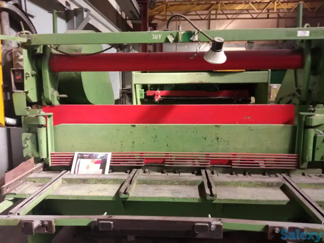 Пресс кривошипный двойного действия и ножницы по металлу, фотография 1