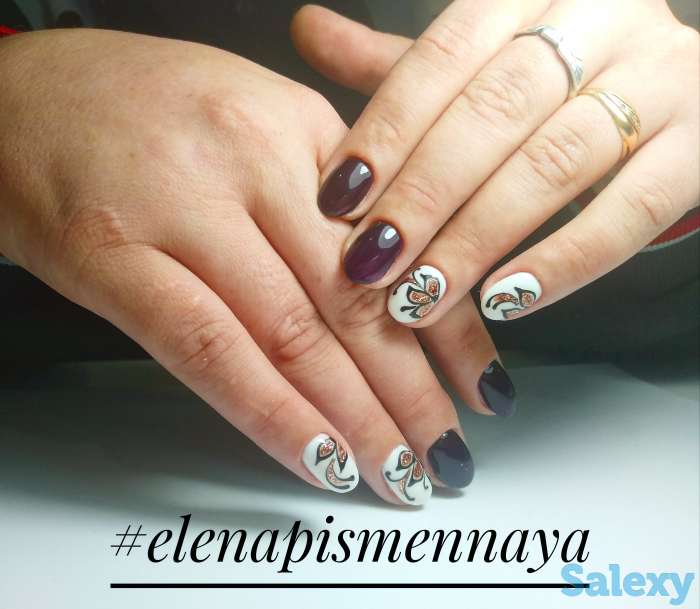 Приглашаю на маникюр  Сертифицированный мастер по ноготкам Елена. Стерильно, фотография 2