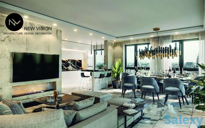 Дизайн интерьера, проектирование, VR визуализация, фотография 8