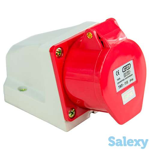 Розетка силовая ТS-115 (3S-115) 16A 380V Энергия, 6 шт, фотография 3