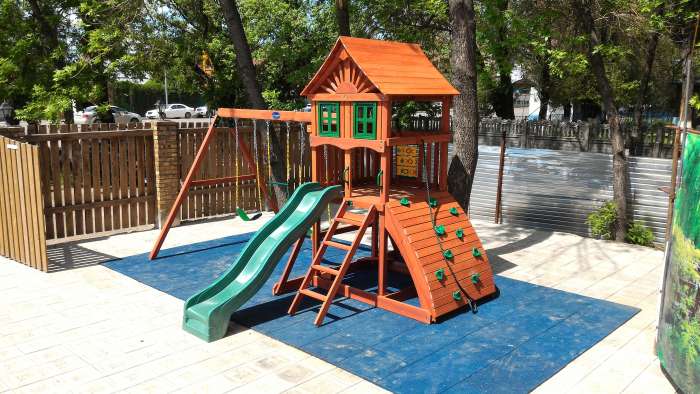 Игровой комплекс из дерева Кедр -Эльф, фотография 2