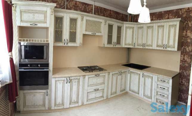 Кухни в Алматы. Акрил,МДФ, Классика, фотография 1