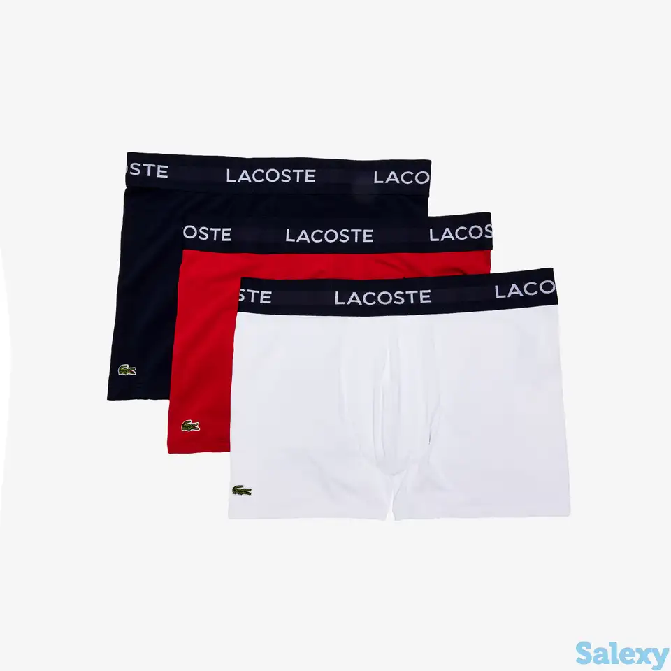 Мужское нижнее бельё lacoste (3 шт.), фотография 1