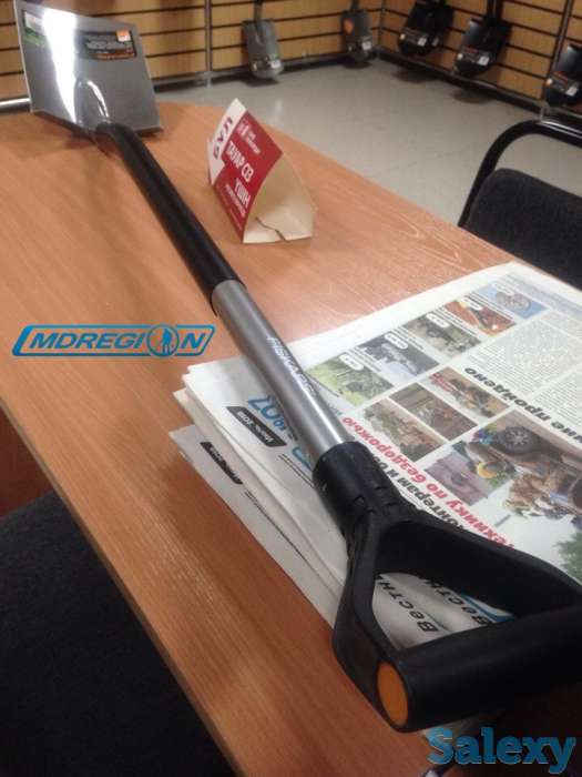 Лопата садовая с закругленным лезвием, фотография 2