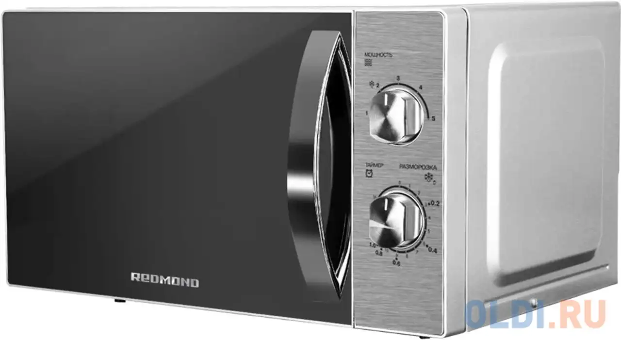 Микроволновая печь redmond rm-2009 700 вт серебро, фотография 1