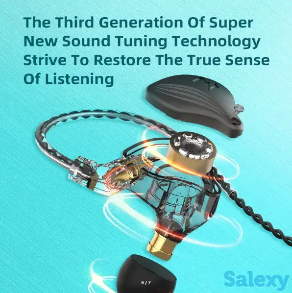 Наушники KZ ZAX 2 HiFi, фотография 3