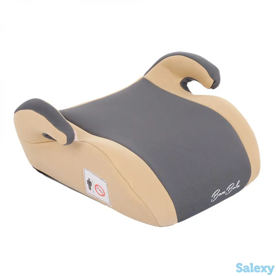 BAMBOLA Бустер 22-36 кг Tutela Серый/Бежевый 6шт/кор, фотография 1