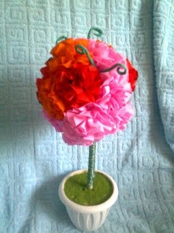 Топиарии и букеты цветов ручной работы, фотография 2