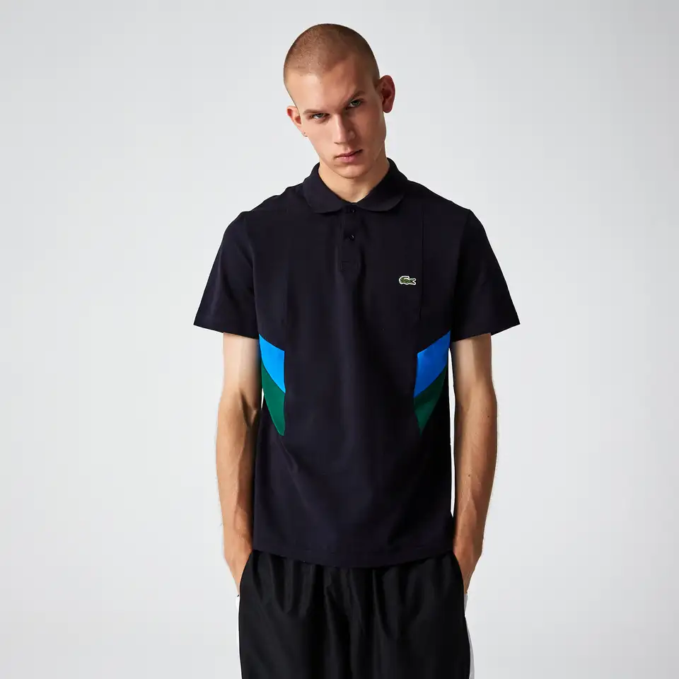 Мужское поло lacoste  regular fit из ультралегкого хлопка, фотография 1