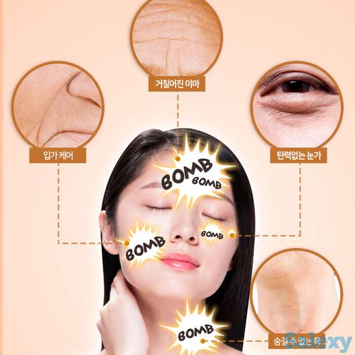 Крем для век elizavecca gold cf-nest white bomb eye cream, фотография 3