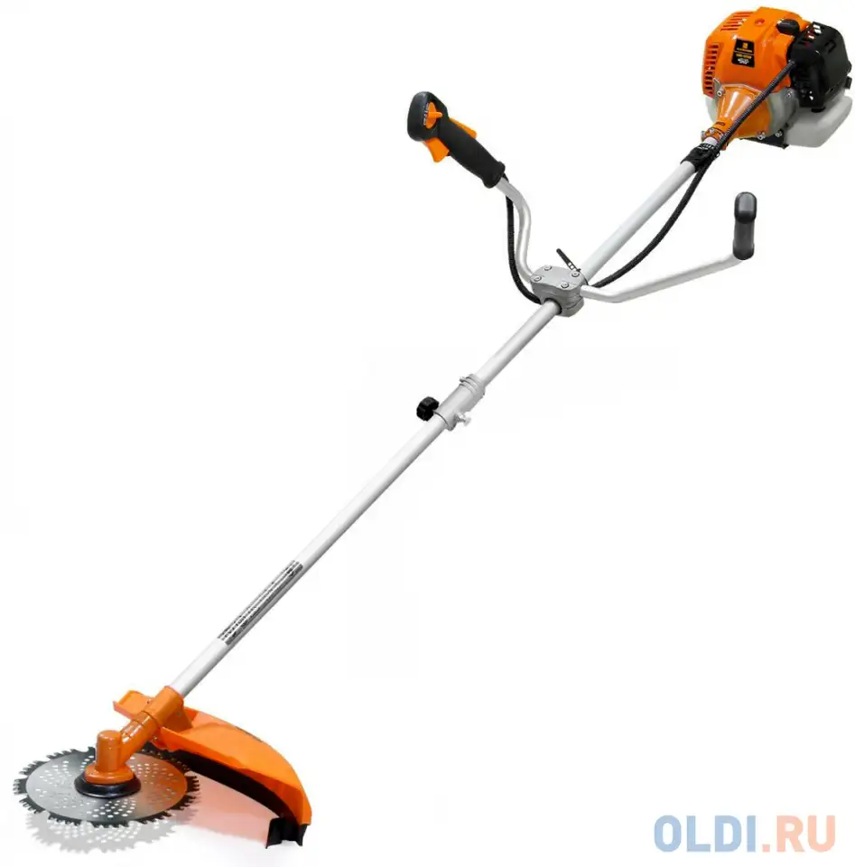 Мотокоса carver gbc-033m  1.5лс 2х-тактный 33см3 0.85л нож 230мм леска2.4мм, фотография 1