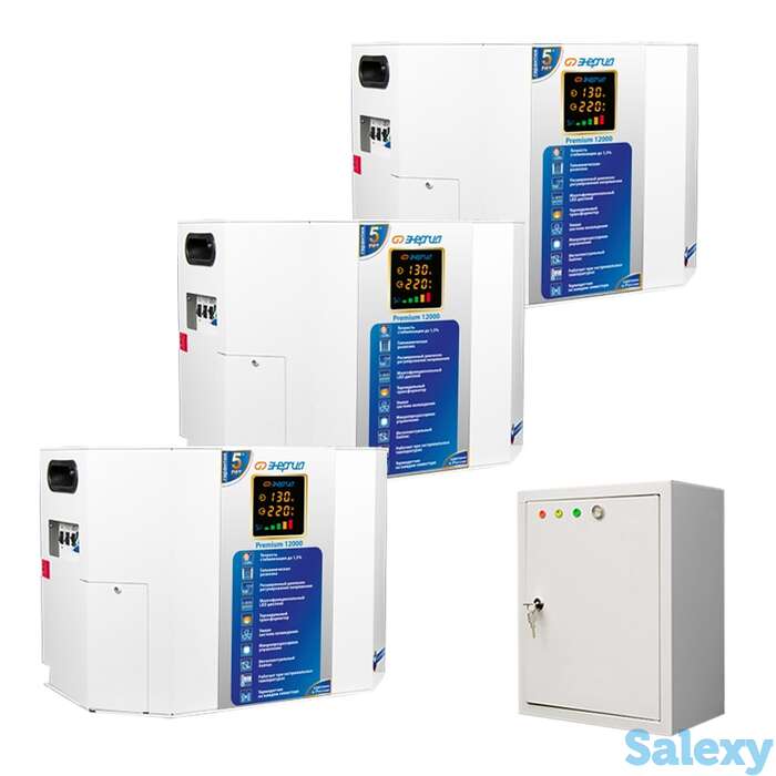 Трехфазный симисторный стабилизатор энергия premium 36000, фотография 1