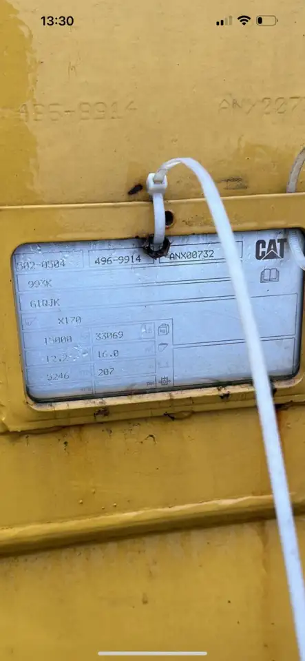 Фронтальный погрузчик Caterpillar Cat 993K, WA800, WA900, ковш 122 м3., фотография 5