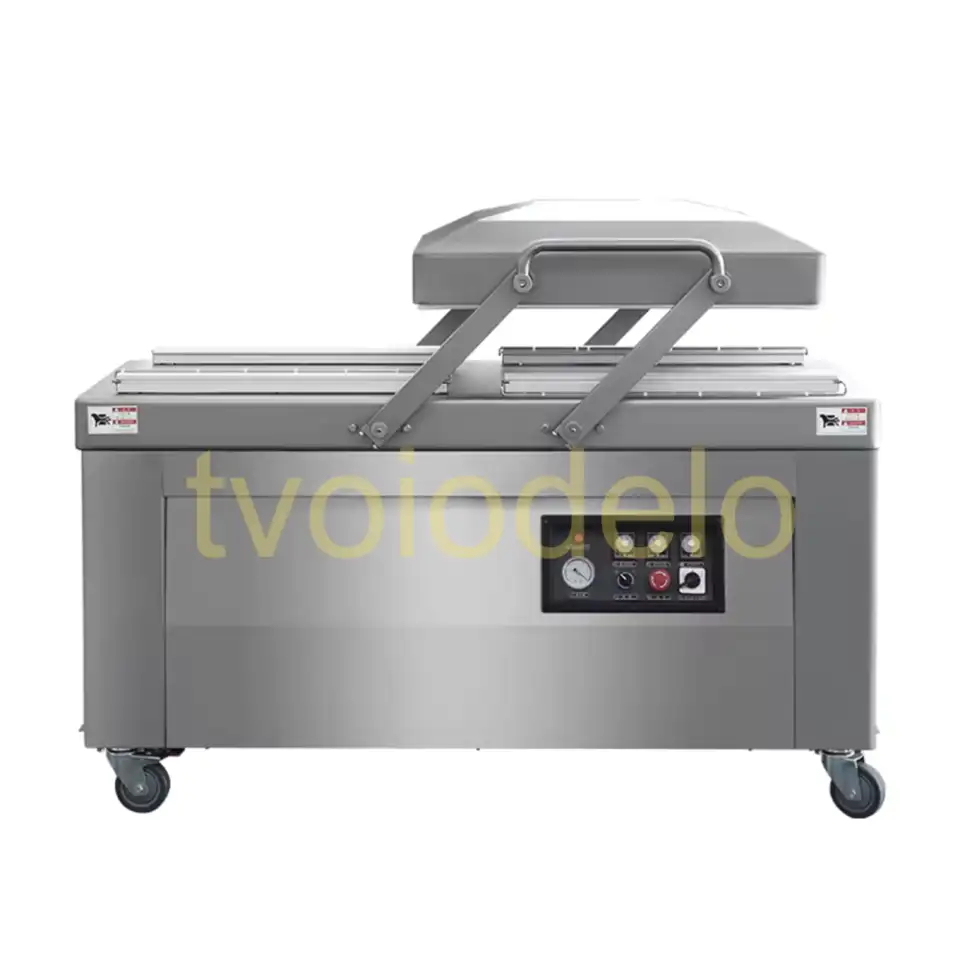 Вакуумная упаковочная машина двухкамерная DZ-600SB, фотография 1