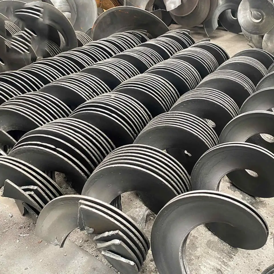 Витки шнека и шнековые спирали  собственное производство ООО БВН-ГРУПП Инжиниринг, фотография 1