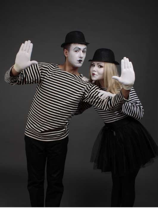 Мимы, живые статуи , фотография 3