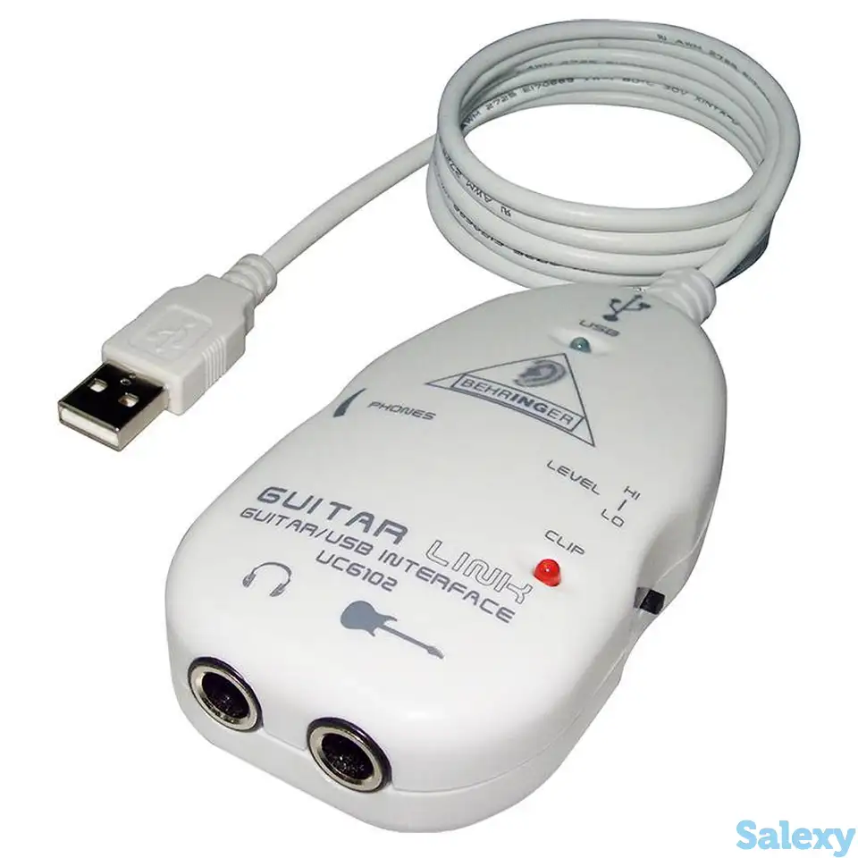 Мобильный аудиоинтерфейс behringer ucg102, фотография 1