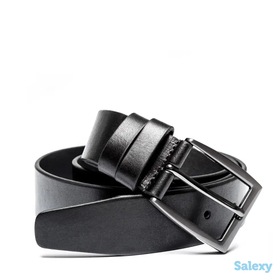 Ремень мужской bader black, фотография 2