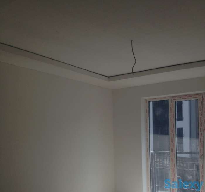 Шпатлевка (левкас) потолков  профессионально, фотография 5