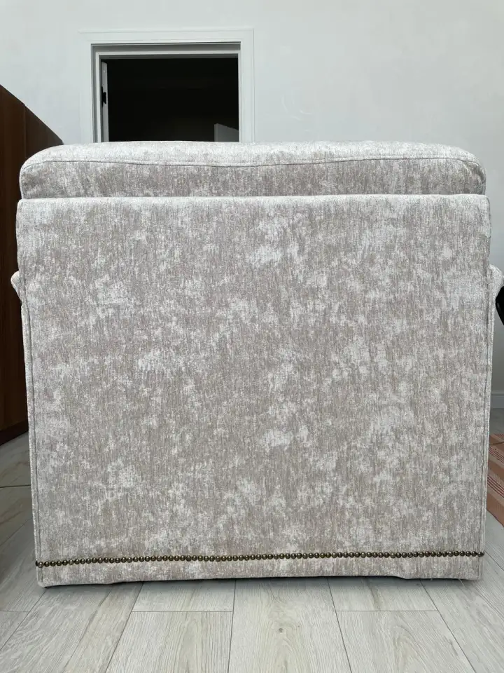 продам бу диван-тройку в отличном состоянии, раскладывается, фотография 7