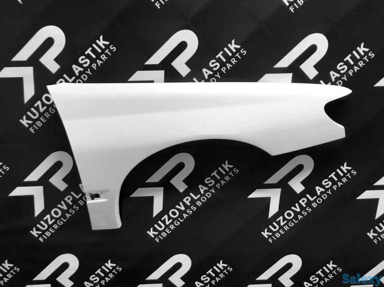 Крыло на Пежо 406 из стеклопластика., фотография 2